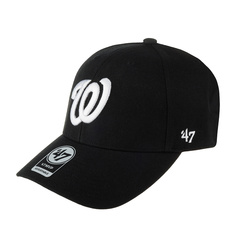 Бейсболка унисекс 47 BRAND B-MVP15WBV-BK Washington Nationals MLB черная, one size