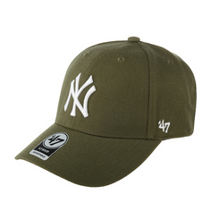 Бейсболка унисекс 47 BRAND B-MVPSP17WBP-SWL New York Yankees MLB оливковая, one size
