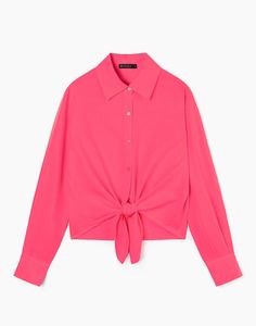 Рубашка женская Gloria Jeans GWT003566 розовый M/170