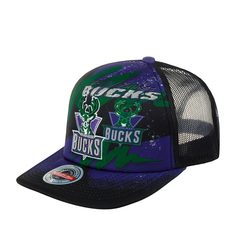 Бейсболка унисекс MITCHELL NESS HHSS2993-MBUYYPPPBLCK черная one size Mitchell&Ness