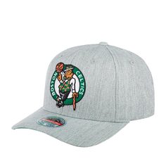 Бейсболка унисекс MITCHELL NESS 6HSSMM19363-BCEGYHT светло-серая one size Mitchell&Ness