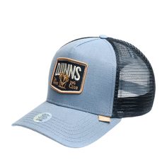 Бейсболка унисекс DJINNS HFT Cap Nothing Club голубая one size