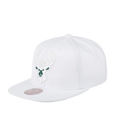 Бейсболка унисекс MITCHELL NESS 6HSSJS19202-MBUWHGN белая one size Mitchell&Ness