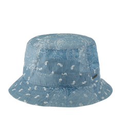 Панама унисекс Stetson 1811914 BUCKET COTTON/LINEN голубая, р.59