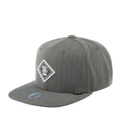 Бейсболка унисекс DJINNS 6P SB Fine Herringbone серая one size