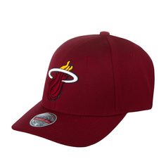 Бейсболка унисекс MITCHELL NESS HHSS3257-MHEYYPPPMARO бордовая one size Mitchell&Ness