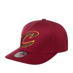 Бейсболка унисекс MITCHELL NESS HHSS3257-CCAYYPPPDKRD бордовая one size Mitchell&Ness