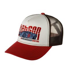 Бейсболка унисекс STETSON 7761119 TRUCKER CAP ENDURANCE красная one size