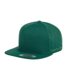 Бейсболка унисекс FLEXFIT 6089M зеленая one size