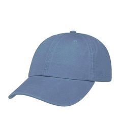 Бейсболка унисекс STETSON 7711101 BASEBALL CAP COTTON голубая one size