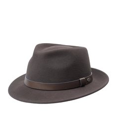 Шляпа унисекс BAILEY 70647BH BAKER темно-коричневая р 55