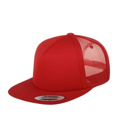 Бейсболка унисекс FLEXFIT 6005FF красная one size