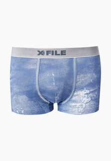 Трусы мужские X File 58076-10 синие M