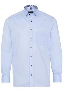 Рубашка мужская ETERNA 8102-10-X143 голубая 43