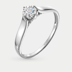 Кольцо из белого золота р. 17,5 VESNA 11500-159-46-00, бриллиант