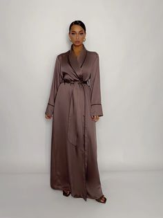 Халат женский Малиновые Сны TENXAL бежевый 46 RU