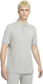 Футболка мужская Nike M Sportswear Polo Matchup Pique Shirt серая L