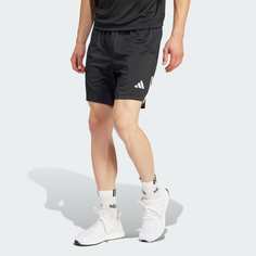 Спортивные шорты унисекс Adidas Sereno Aeroready Cut 3-Stripes Shorts черные S