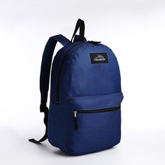 Рюкзак мужской NoBrand 9875297 синий, 40х30х12 см