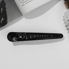 Заколка-зажим женская NoBrand Аэлита-05 черная, 1 шт