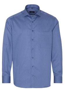 Рубашка мужская ETERNA 4059-12-E18V синяя 44