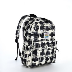 Рюкзак мужской NoBrand 9853339 черный, 42х30х13 см