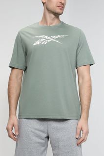 Футболка мужская Reebok HZ9737 зеленая XL
