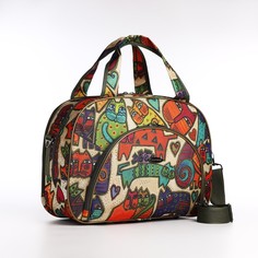 Дорожная сумка женская Lucky Mark 10095762 разноцветная