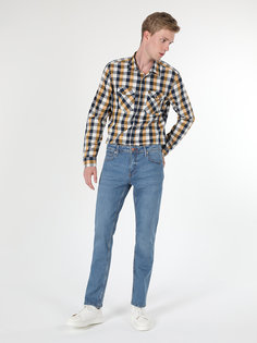 Джинсы мужские Colins Regular Fit голубые 32/34