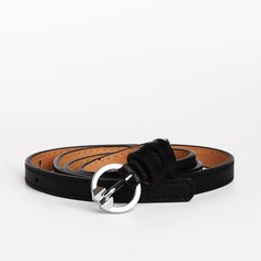 Ремень женский NoBrand 9865539 черный, 105 см