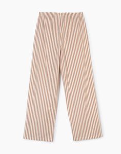 Пижамные брюки женские Gloria Jeans GSL001976 молочный/бежевый S/170