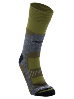 Носки унисекс Accapi Trekking Ultralight Crew зеленые 45-47 EU