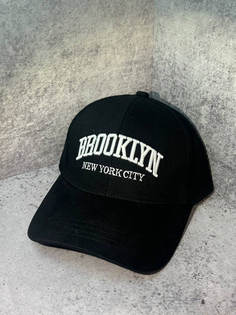 Бейсболка унисекс CityFOX BNCAP_04/Brooklyn черная, р.52-60