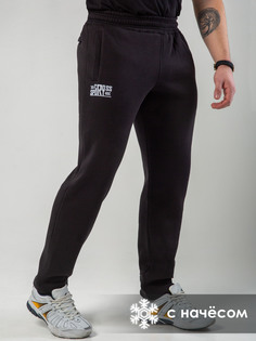 Спортивные брюки мужские CROSSSPORT БмУф-063 черные 46 RU