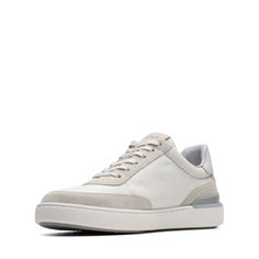 Кеды мужские Clarks 26170209 белые 43 EU