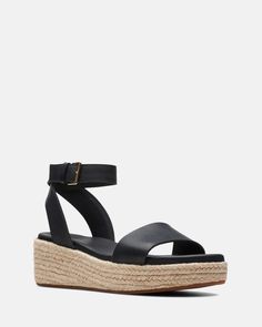 Эспадрильи женские Clarks Kimmei Ivy черные 39.5 EU