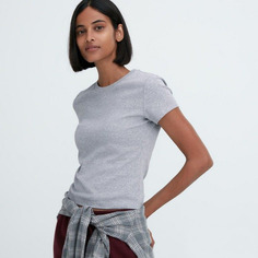 Футболка женская UNIQLO 455762 серая XXS