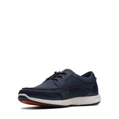 Полуботинки мужские Clarks 26170311 синие 42 EU