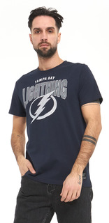 Футболка мужская Atributika&Club Тампа-Бэй Лайтнинг 310140 синяя 3XL