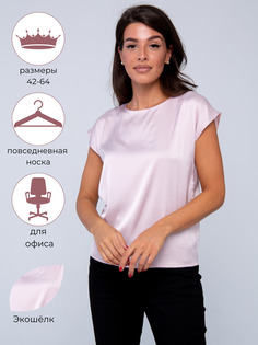 Блуза женская IHOMELUX О17 розовая 46 RU