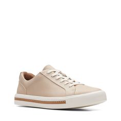 Кеды женские Clarks 26165526 бежевые 43 EU