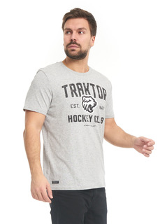 Футболка мужская Atributika&Club Трактор 132020 серая 2XL