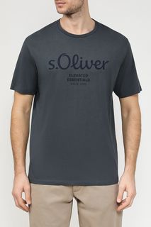 Футболка мужская s.Oliver 10.3.11.12.130.2139909 серая M