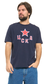 Футболка мужская Atributika&Club ЦСКА 310420 синяя 2XL