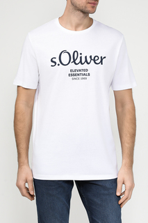 Футболка мужская s.Oliver 10.3.11.12.130.2139909 белая M