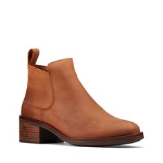 Ботинки женские Clarks 26161628 коричневые 41 EU