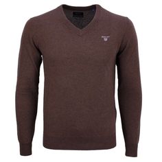 Пуловер мужской GANT 86212 коричневый 3XL