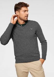 Пуловер мужской GANT 86212 серый 4XL