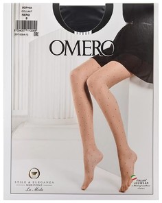 Колготки женские Omero 89874-10 черные 4