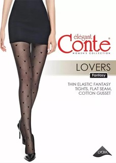 Колготки женские Conte 89867-10 черные 2